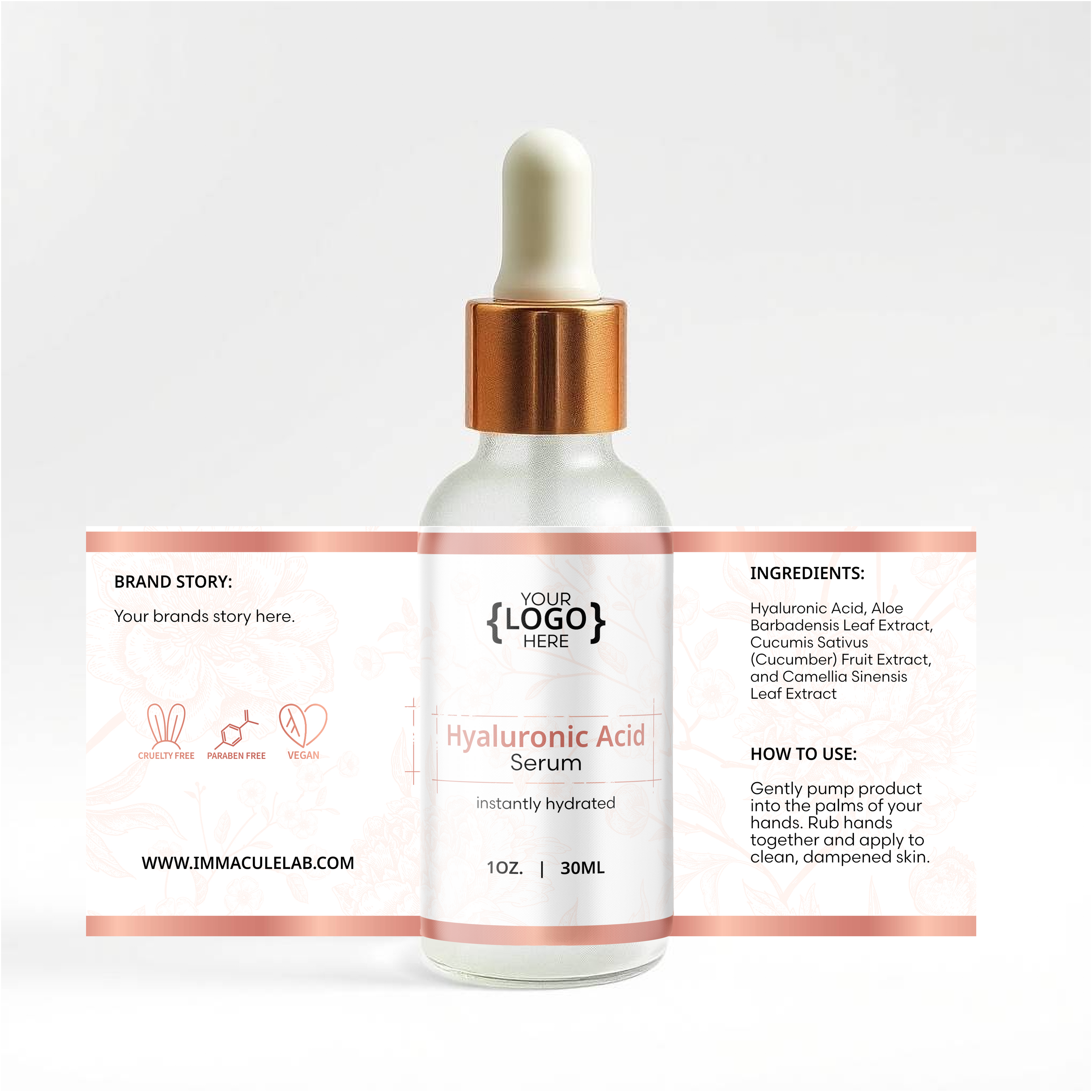 Hyaluronic Acid Serum - 1 oz