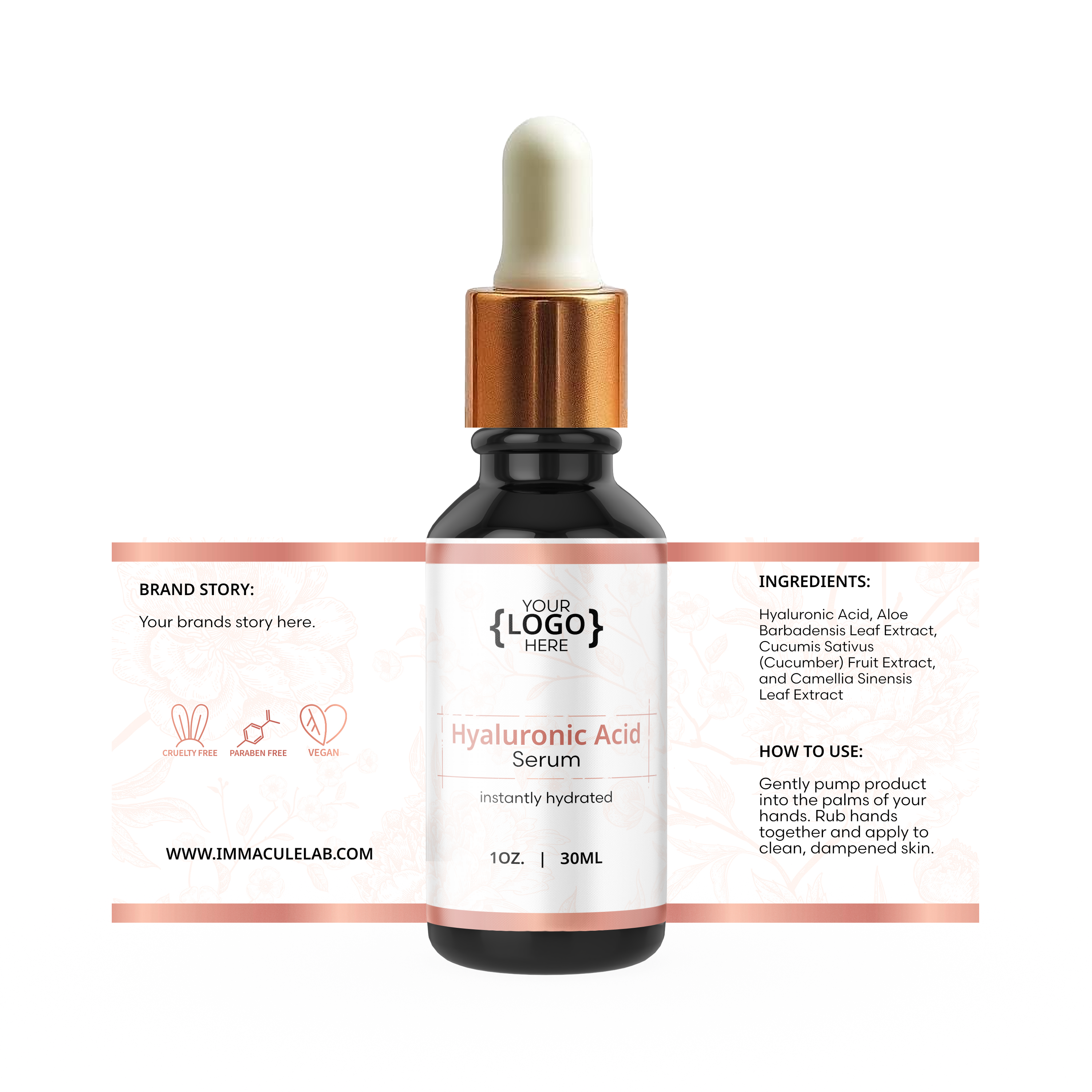 Hyaluronic Acid Serum - 1 oz