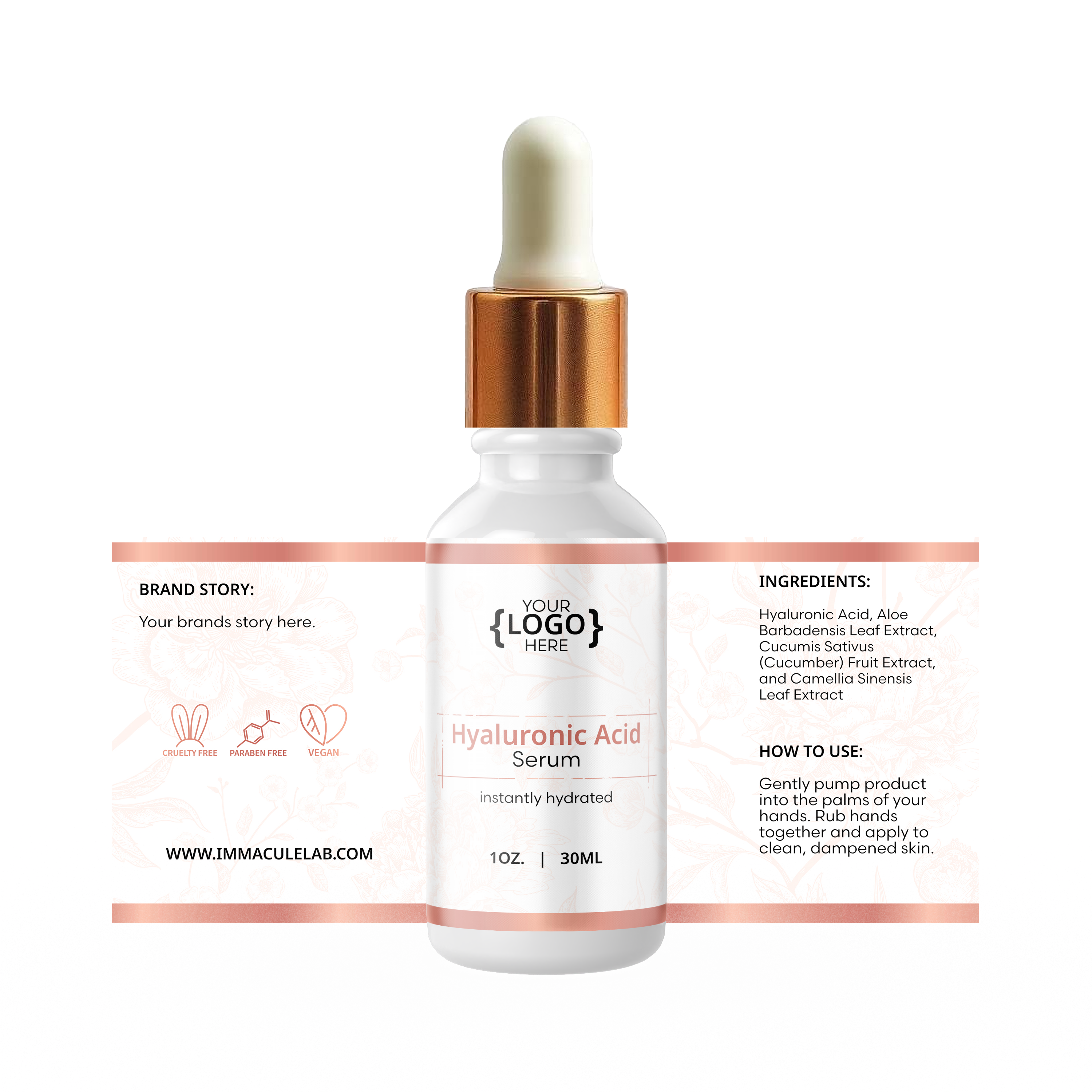 Hyaluronic Acid Serum - 1 oz