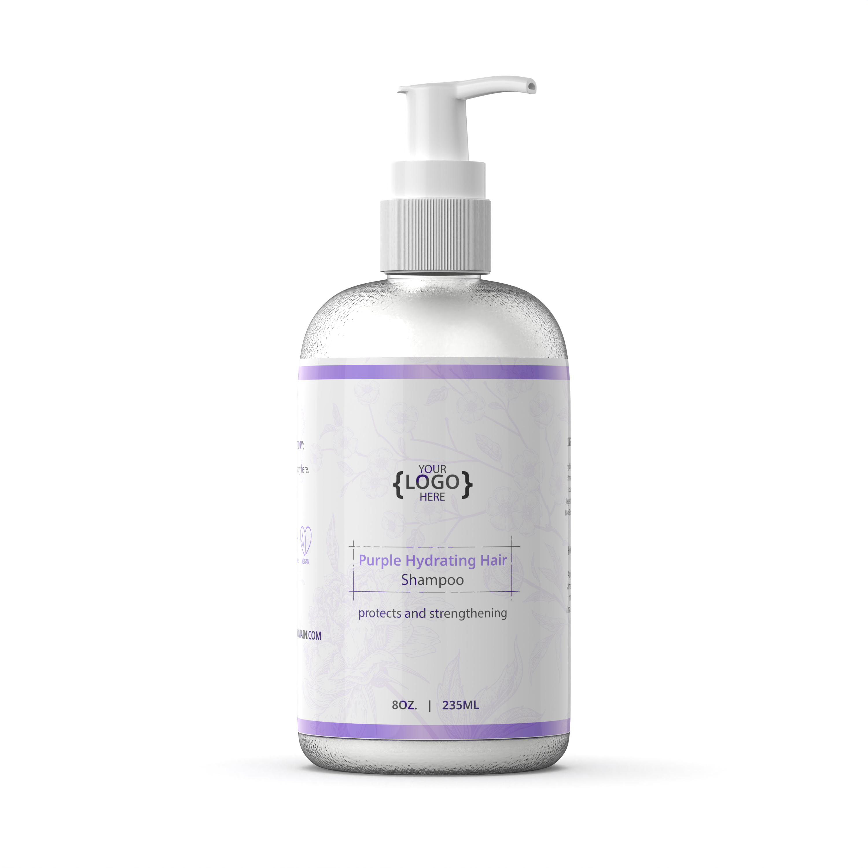 Purple Hydrating Hair Shampoo - 8 oz