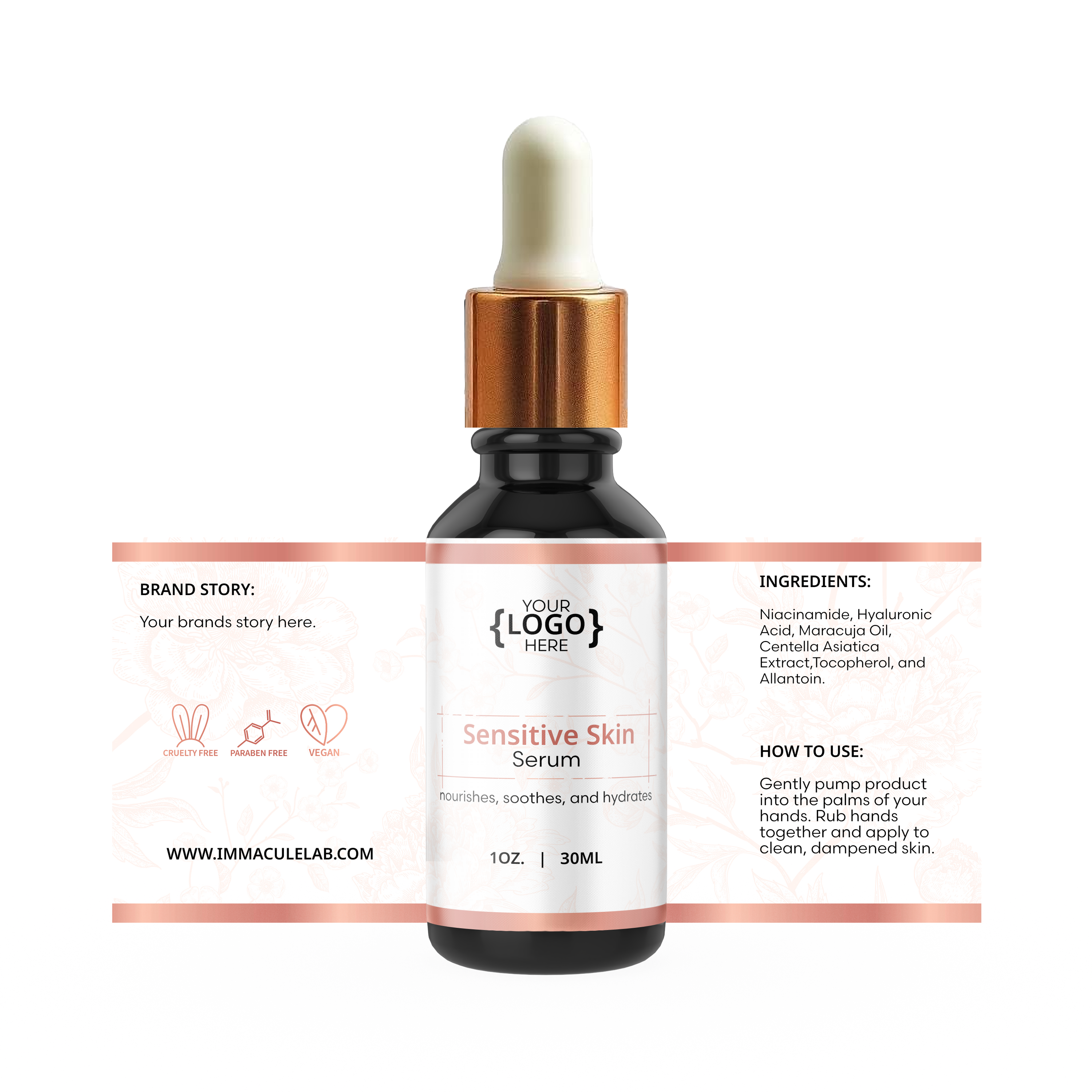 Sensitive Skin Serum - 1 oz