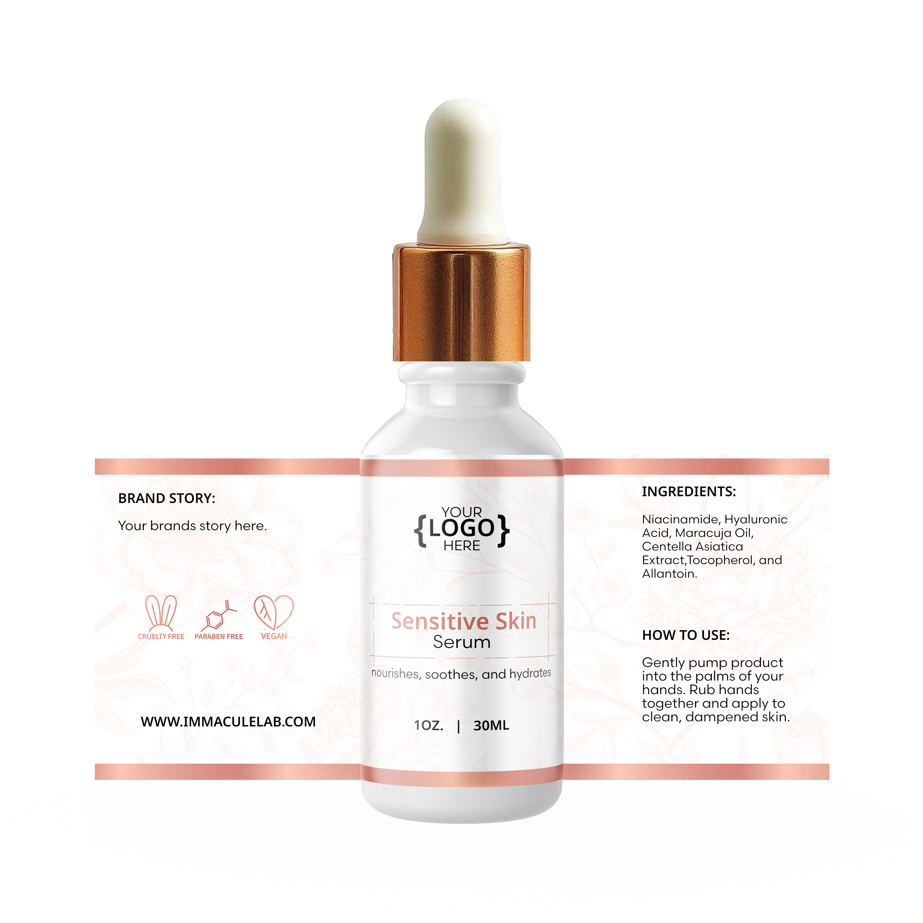 Sensitive Skin Serum - 1 oz